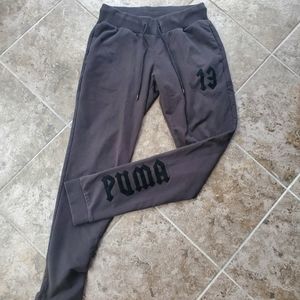 Fenty Rihanna x PUMA black lucky 13 joggers sweatpants size S RARE